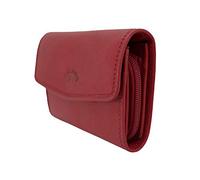 Petit Porte Monnaie Unisexe Katana en Cuir Sauvage réf 753058 (4 coul.disp.) (Rouge)