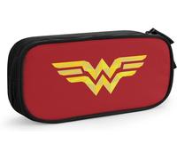 Petit Porte-Monnaie Wonder Woman En Toile Avec Fermeture Éclair Pour Ranger Les Pièces, Les Clés, Le Maquillage