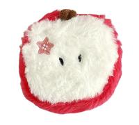 Petit portefeuille en peluche pour femme - Joli sac de rangement pour écouteurs - Pour le quotidien - Joli sac de rangement pour écouteurs - Pour filles et femmes, Rouge, Beauté de masse