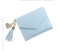 Petit portefeuille femme avec pendentif en forme de cœur et franges, portefeuille pour femme, porte feuilles pour femme, petit portefeuille