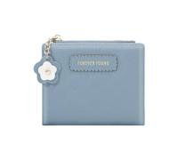 Petit Portefeuille Femme,Portefeuille Femme | Portefeuille multi-cartes avec fenêtre d'identification | Portefeuille à deux volets avec fenêtre, pochette, organisateur, porte-cartes, avec poche zippée