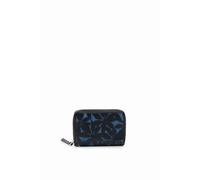 Desigual Mone_Onyx Marisa, Portefeuille Bi-Fold Femmes, Bleu, 1