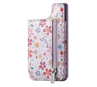 Petit portefeuille, portefeuille pour téléphone portable - Ant -Theft Tutd Holder pour cartes de crédit et pièces de monnaie, violet, Consulte la descripción, Voir description