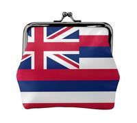 Petit portefeuille pour femme, porte-monnaie pour femme, petit portefeuille pour femme, avec fermeture éclair et verrou baiser, noir, taille unique, art déco, Noir , Taille unique, Art Déco