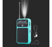 Petit Poste Radio Portable AM FM,Radio Extérieure AM/FM - avec Lampe Torche Compacte Polyvalente Outil de Secours Camping Randonnée Voyage Maison Activités Extérieures