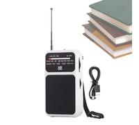Petit Poste Radio Portable AM FM | Radio FM AM à Piles - Compact avec Lampe Torche Multifonction Outil de Survie pour Camping Randonnée Activités Extérieures Voyage Accompagnement pour