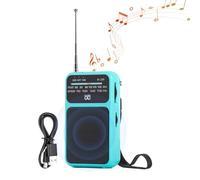 Petit Poste Radio Portable AM FM, Radio FM AM à Piles, Compact avec Lampe Torche Multifonction Outil de Survie pour Camping Randonnée Activités Extérieures Voyage Accompagnement pour