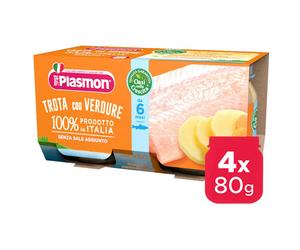 Petit Pot Truite Plasmon - 4 x 80 g