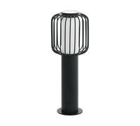 Petit Poteau D'Extérieur Design Moderne Noir GL0461