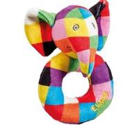 Anneau Hochet En Peluche 12cm Elmer