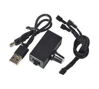 Petit pour régulateur PWM pour ventilateurs et pompes CC 12 V à 4 fils avec entrée de type C, boost DC-DC 5 V-à 12 V, sortie 0,5 A et intégré pour générateur PWM (C)