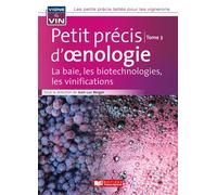 Petit précis vigne et vin Tome 3 vini - Jean-Luc Berger - France Agricole Eds - broché - Guide