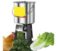 Petit Processeur D'aliments Volailles Domestiques,Coupe Legumes Electrique | Avec 4 Lames,Économie D'énergie et Rendement énergétique élevé,Moteur Puissant pour Diverses Volailles et Animaux D'élevage
