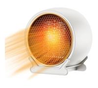 Petit radiateur basse consommation 1200 W, chauffage électrique, deux réglages de température, chauffage rapide en 2 s