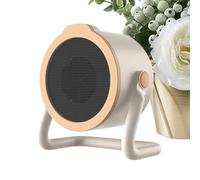 Petit Radiateur d'Appoint - 500 W Portable Chauffage De Bureau Silencieux Ventilateur Chauffant | Chauffage Énergétiquement Efficace Hiver pour Voyage Bureau Temps Froid Extérieur Camping-Car Chambre