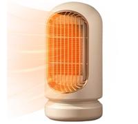 Petit Radiateur d'Appoint - Ventilateur Chauffant Portable Et Silencieux,Chauffage Électrique | Destiné À Un Usage En Intérieur Pour La Maison Chambre Dortoir Bureau Table De Chevet Camping Car En