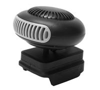 Petit Radiateur électrique 170 W 18 V alimenté par Batterie, 2 Vitesses, Ventilateur de Chauffage électrique Portable adapté pour BL1815 BL1820 BL1530 BL1840 BL1850 BL1860