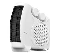 Petit radiateur rapide et silencieux à 2 étages - Radiateur soufflant portable | Aérotherme sous table, pour bureaux, bureau, chambre, maison, salle de bain, garage, camping-car, camping, maison, hive