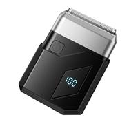 Petit rasoir électrique multifonction, outil d'épilation rechargeable efficace, tondeuse à barbe portable pour homme, utilisation de voyage, rasoir électrique alternatif avec affichage numérique
