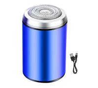 Petit rasoir électrique | Rasoir à moustache étanche | Tondeuse rechargeable | Rasoir humide et sec 6600 tr/min | Rasoir de poche | Tondeuse de précision USB pour couper les poils du visage et
