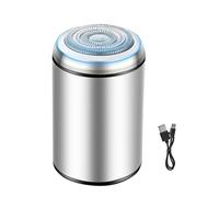 Petit rasoir électrique | Rasoir à moustache étanche | Tondeuse rechargeable | Rasoir humide et sec 6600 tr/min | Rasoir de poche | Tondeuse de précision USB pour couper les poils du visage et