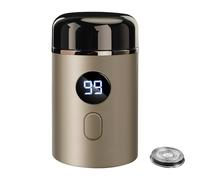 Petit rasoir électrique - Tondeuse à barbe étanche, outil de toilettage rotatif portable, rasoir de visage rechargeable de type C, épilateur de voyage compact | Rasoir électrique pour la maison et le