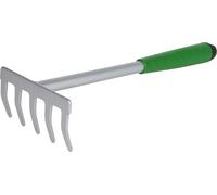 Petit râteau avec manche plastique 35cm râteau à main râteau outil de jardinage aide de jardinage