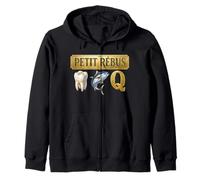 Petit Rébus Humour Dent Thon Q dans Ton Cul Rigolo Sweat à Capuche