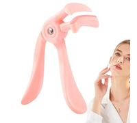 Petit recourbe-cils, outil manuel grand angle, 8,4 x 6,9 x 2,9 cm, coussinets en silicone doux, contrôle précis des boucles, appareil de coiffure portable pour filles et femmes
