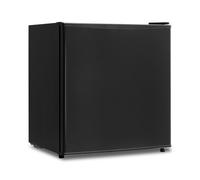 Petit réfrigérateur-46L-double porte-Smad-réglage de la température à 6 vitesses-silencieux et économe en énergie-Noir