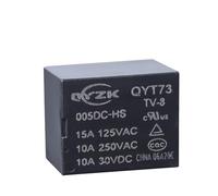 Petit relais électromagnétique universel DC T73, 1 pièce, 3V/5V/6V/12V/24V/36V/48V(12V-10A-1H)