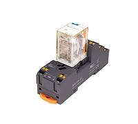 Petit relais intermédiaire de puissance RKF2C ensemble 12A 8 pieds petite taille grande charge LED bidirectionnelle avec incrémentation et autobloquant 1 pièces(2CO024LT SKC08 ST)