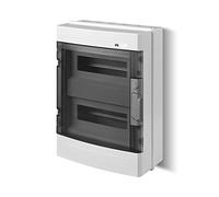Petit répartiteur encastré pour max. 26 modules 2 rangées IP40