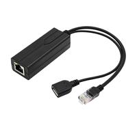 Petit répartiteur PoE 48 V vers 5 V USB PoE Séparateur pour le chargement d'appareils portables