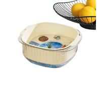 Petit réservoir de tortue | Multi-usages clair pleine vue Petit habitat de tortue d'eau - Réservoir de terrarium de crevettes crabes | Hérémite écrevisses amphibiens Reptiles d'Animaux aquatiques