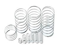 Petit ressort de compression, tampon rappel, pression relâchement courte, acier inoxydable 304 Convient pour la réparation automobile(15mm(10Pcs),8mm)