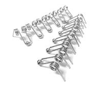 Petit Ressort de Torsion, Remplacement en Acier de Fer à Cheveux 4PCS 1,2 mm Ressort de Torsion à Double Retour personnalisé (Taille: Longueur 24 mm) (Taille : Longueur 28 mm) ( Color : One Color , Si