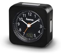 Petit réveil avec lumière et églage Automatique de l'heure noir