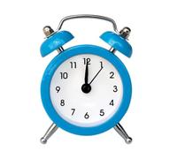 Petit réveil électronique rétro 2025 avec oreilles de lapin - Mini montre Despertador en métal - Horloge de bureau - Alarme de table