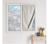 HomeMaison.com Vitrage Occultant - Vitrage Doublé - Vitrage Polaire - Vitrage Ecru - Vitrage 90X210