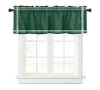 Petit Rideau Rideaux Courts de Couleur Unie Kaki Clair for Cuisine, café, Armoire à vin, Porte, fenêtre, Petits Rideaux, Rideau Garde-Robe, décoration d'intérieur pour Windows(LXM10234)