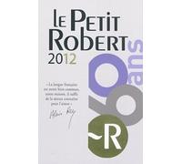 PETIT ROBERT LANGUE FSE 2012