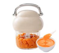 Petit Robot Culinaire - Capacité 350ml Rechargeable Antidérapant avec Poignée | Robot Culinaire Petit Hachoir à Viande | Pour Purée Piment Oignon Légumes Maison Cuisine Camping Voyage Pique-nique