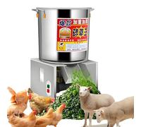 Petit robot de cuisine domestique pour la préparation d'aliments pour volailles, hachoir à légumes robuste de 1800 W, robot culinaire professionnel de 3500 tr/min avec 4 lames, débit de 50 à 120 kg/h