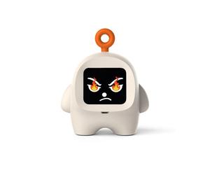 Petit Robot Intelligent Doté D'une IA, de Plusieurs Expressions et Langues, D'un Dialogue Intelligent, D'un Compagnon Émotionnel et D'une Horloge