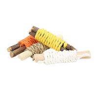 Petit Rongeur Animal, Jouet à Mâcher pour Petit Animal de Croissance des Dents Bambou Doux pour Hamster pour le Jeu Quotidien