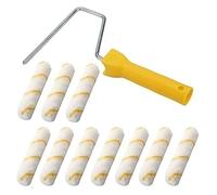 Petit rouleau de brosse. Kit de rouleaux à peinture, lot de 11 pinceaux en mousse de 15 cm