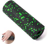 Petit Rouleau De Fascia Pour Pieds,Mini Rouleau De Massage Des Pieds,Petit Rouleau De Fitness Efficace Pour L'Auto-Massage,Pour Les Déplacements,Le Bureau Ou La Salle De Sport (Noir Vert)