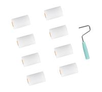 Petit rouleau de peinture en mousse pour travaux manuels, facile à nettoyer, rouleau de finition fine pour usage professionnel et rouleau de peinture en mousse