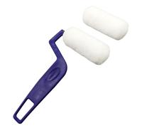 Petit rouleau de peinture - Mini rouleau de peinture en mousse pour une finition lisse et uniforme | Garniture, armoire, meubles, amélioration de la maison | Rouleau de peinture multifonction